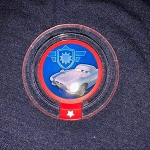 Disney Infinity Power Disc Cars CHROME Armor